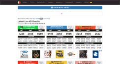Desktop Screenshot of 4dpredict.com